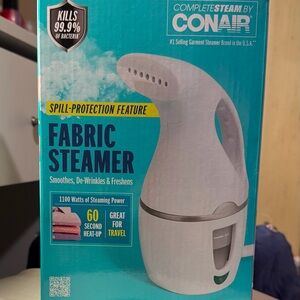 Conair White Fabric Steamer